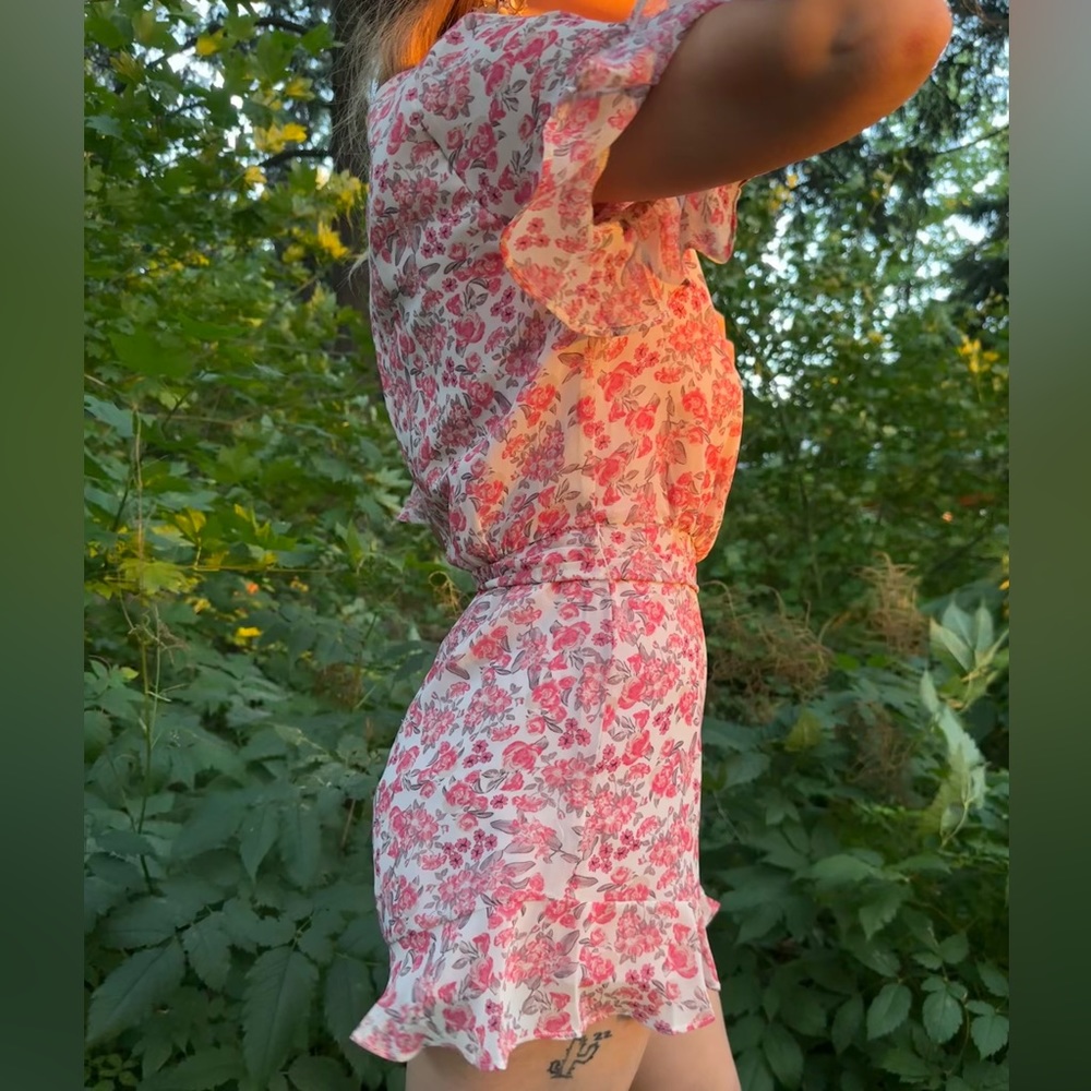 BB Dakota floral romper
